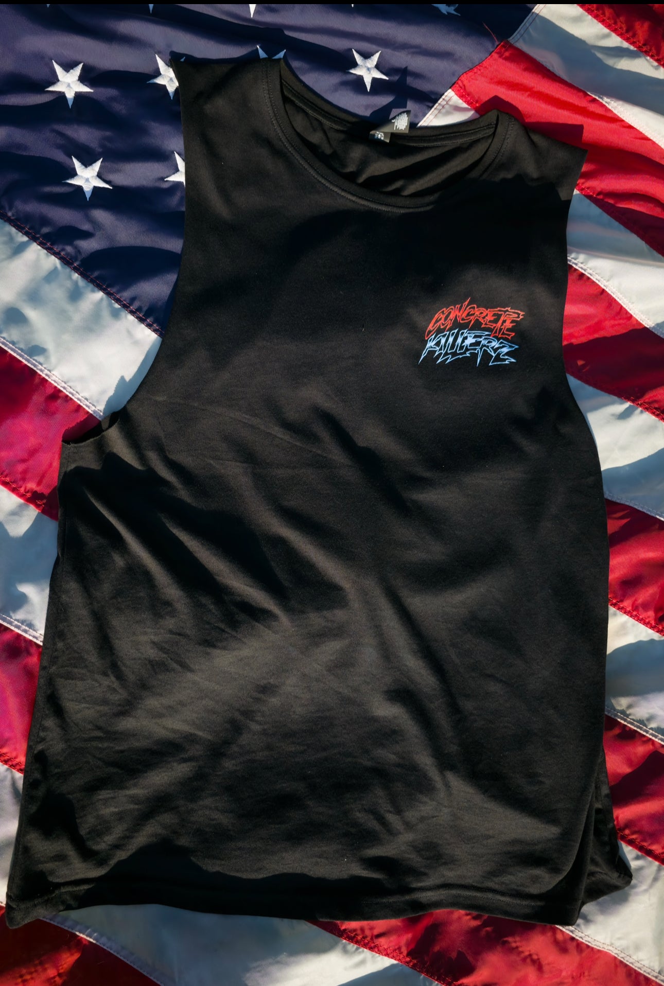 Kill All Streets Red White And Blue Tank Top