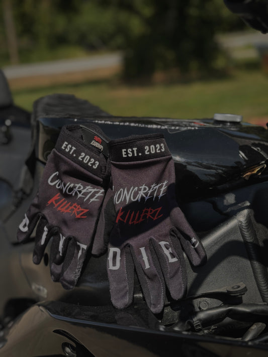 Concrete Killerz Kill All Streets Gloves -Limited Edition